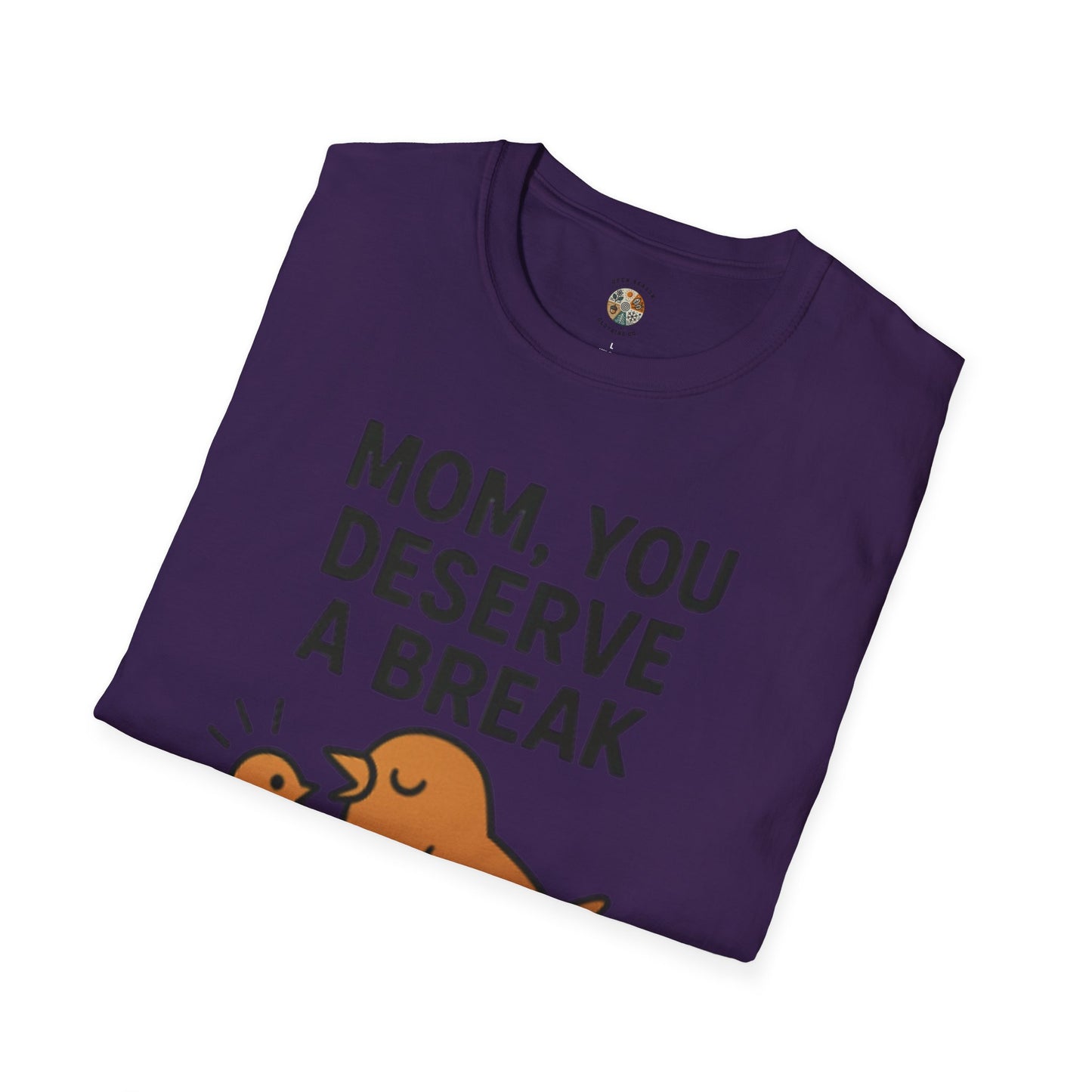 Mom's Day Off Unisex Softstyle T-Shirt – Perfect Gift for Mother’s Day, Fun and Relaxed Fit