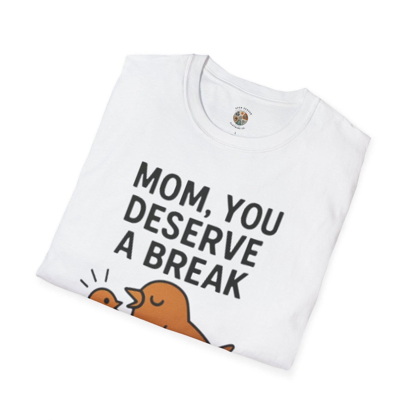Mom's Day Off Unisex Softstyle T-Shirt – Perfect Gift for Mother’s Day, Fun and Relaxed Fit