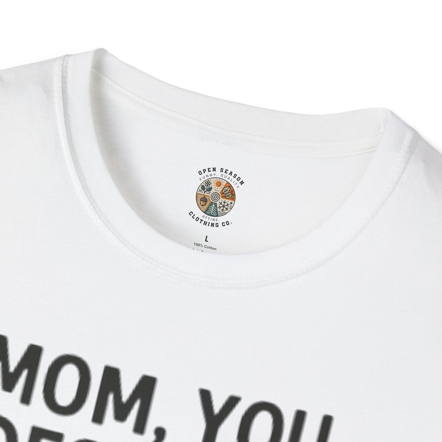 Mom's Day Off Unisex Softstyle T-Shirt – Perfect Gift for Mother’s Day, Fun and Relaxed Fit