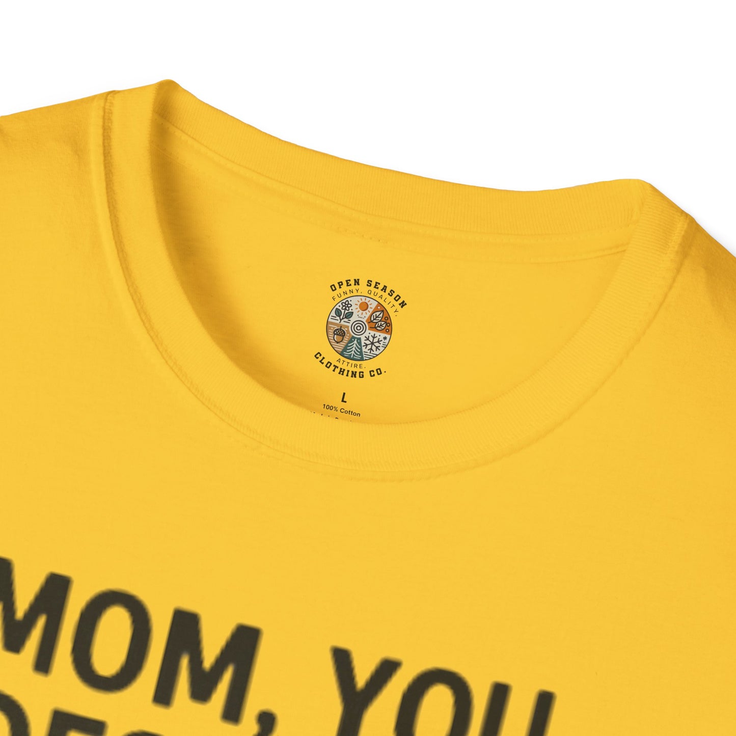 Mom's Day Off Unisex Softstyle T-Shirt – Perfect Gift for Mother’s Day, Fun and Relaxed Fit