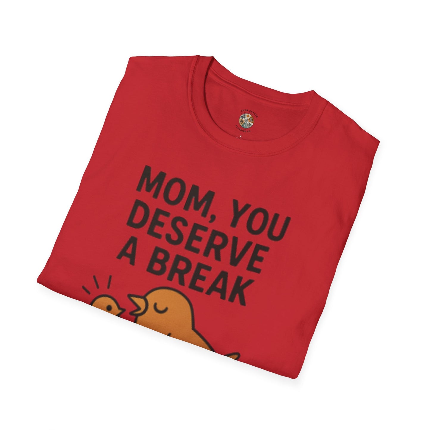 Mom's Day Off Unisex Softstyle T-Shirt – Perfect Gift for Mother’s Day, Fun and Relaxed Fit